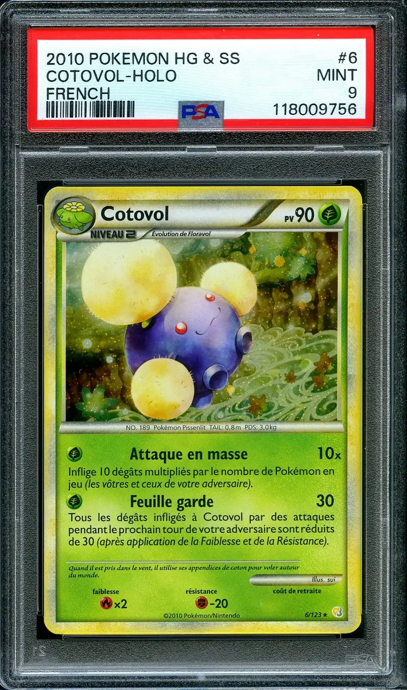PSA 9 Cotovol Holo