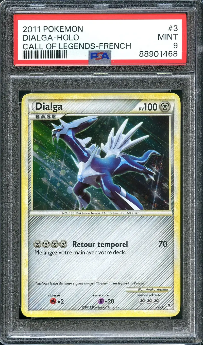 PSA 9 Dialga Lv. X