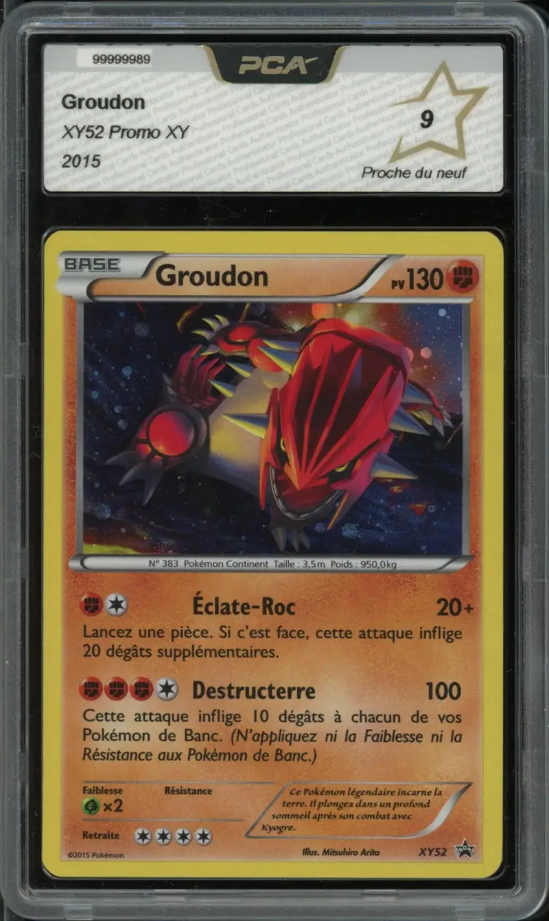 PCA 9 Groudon Holo