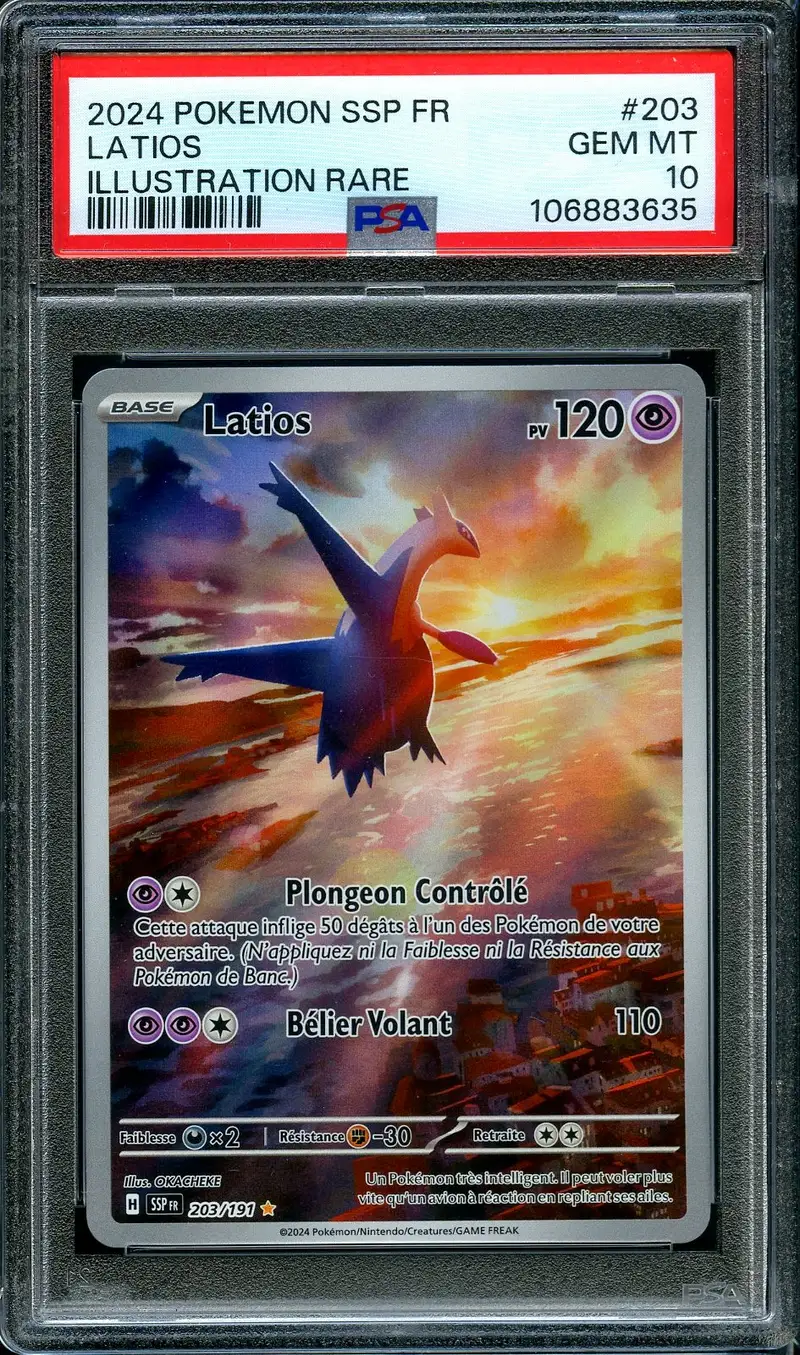 PSA 10 Latios