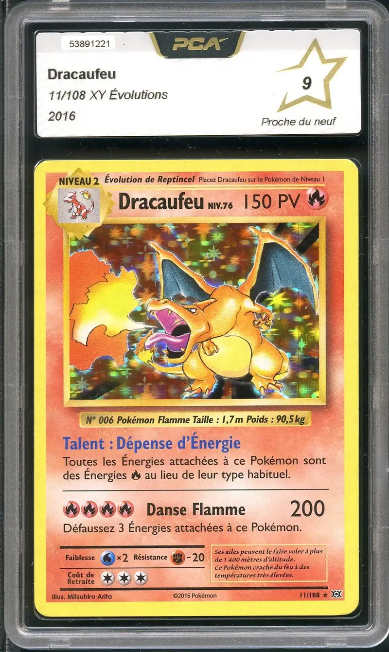 PCA 9 Dracaufeu Holo