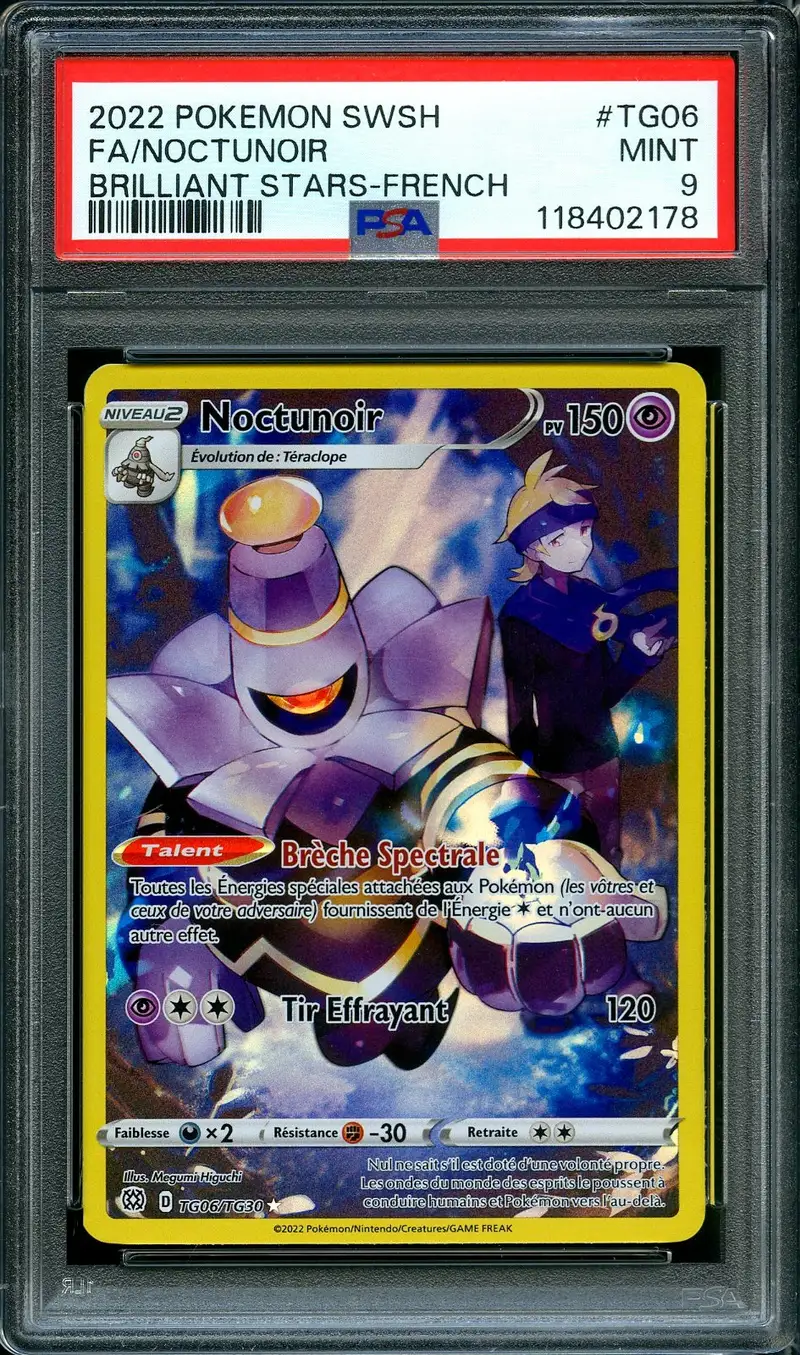PSA 9 Noctunoir