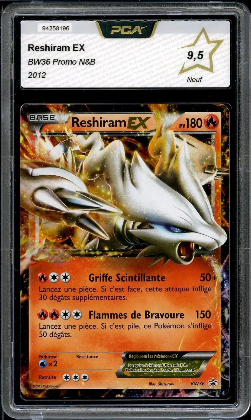 PCA 9.5 Reshiram Ex