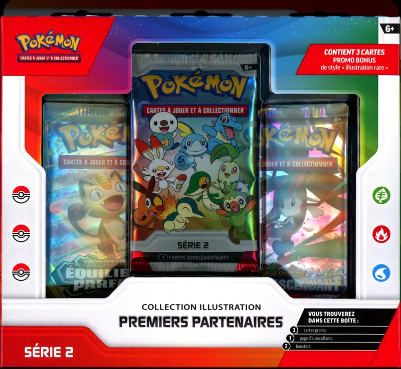 Coffret Collection Illustration Premiers Partenaires Série 2