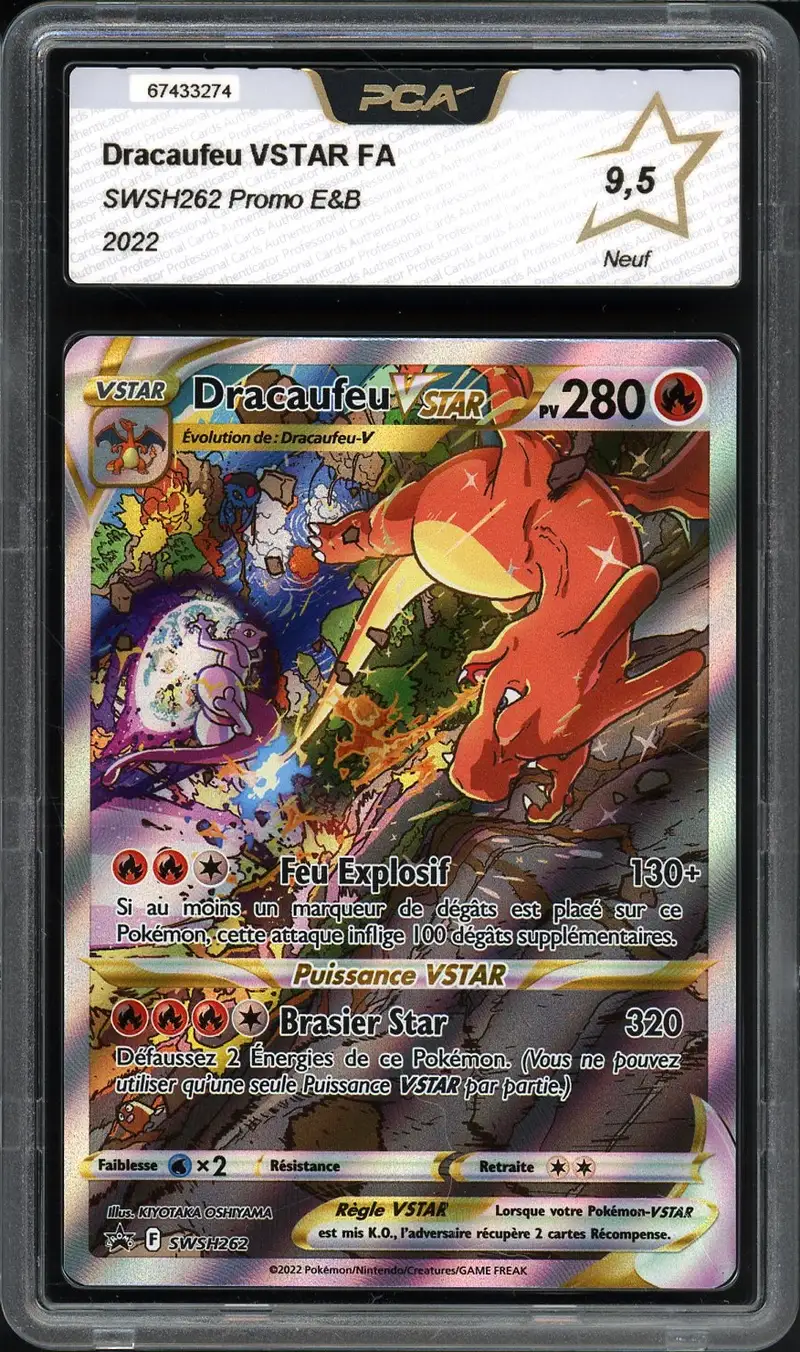 PCA 9.5 Dracaufeu VStar