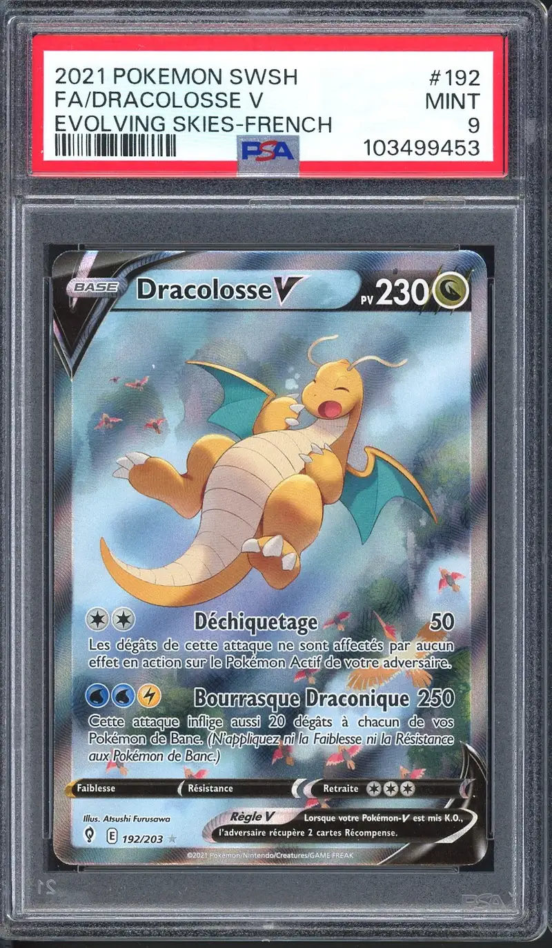 PSA 9 Dracolosse V