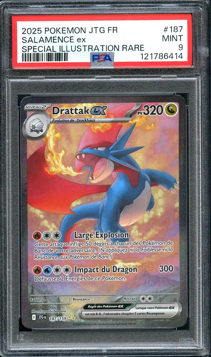 PSA 9 Drattak Ex