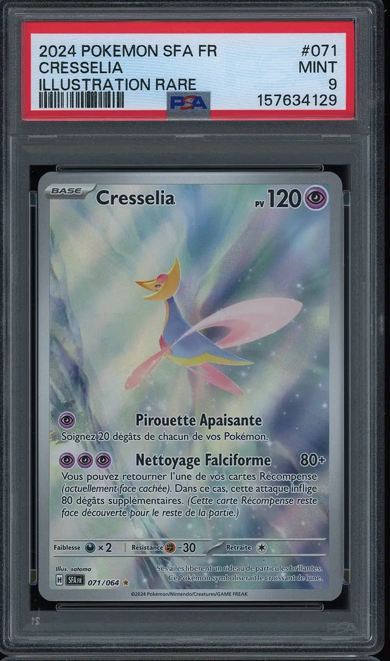PSA 9 Cresselia