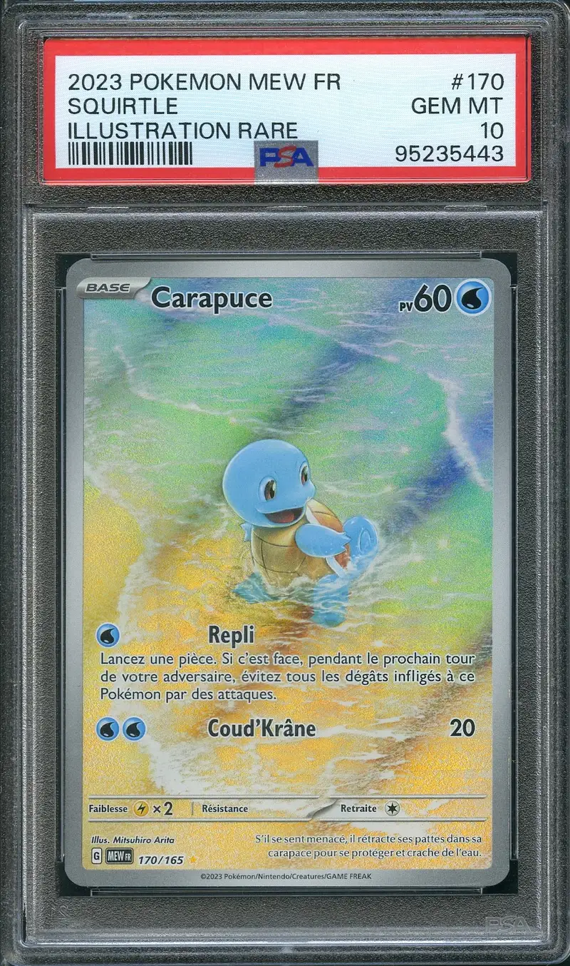 PSA 10 Carapuce
