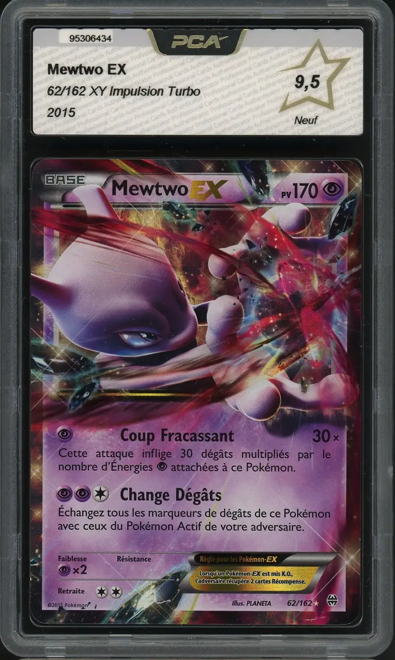 PCA 9.5 Mewtwo Ex