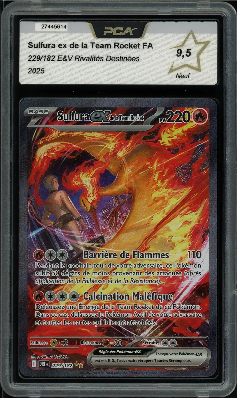 PCA 9.5 Sulfura Ex de la Team Rocket