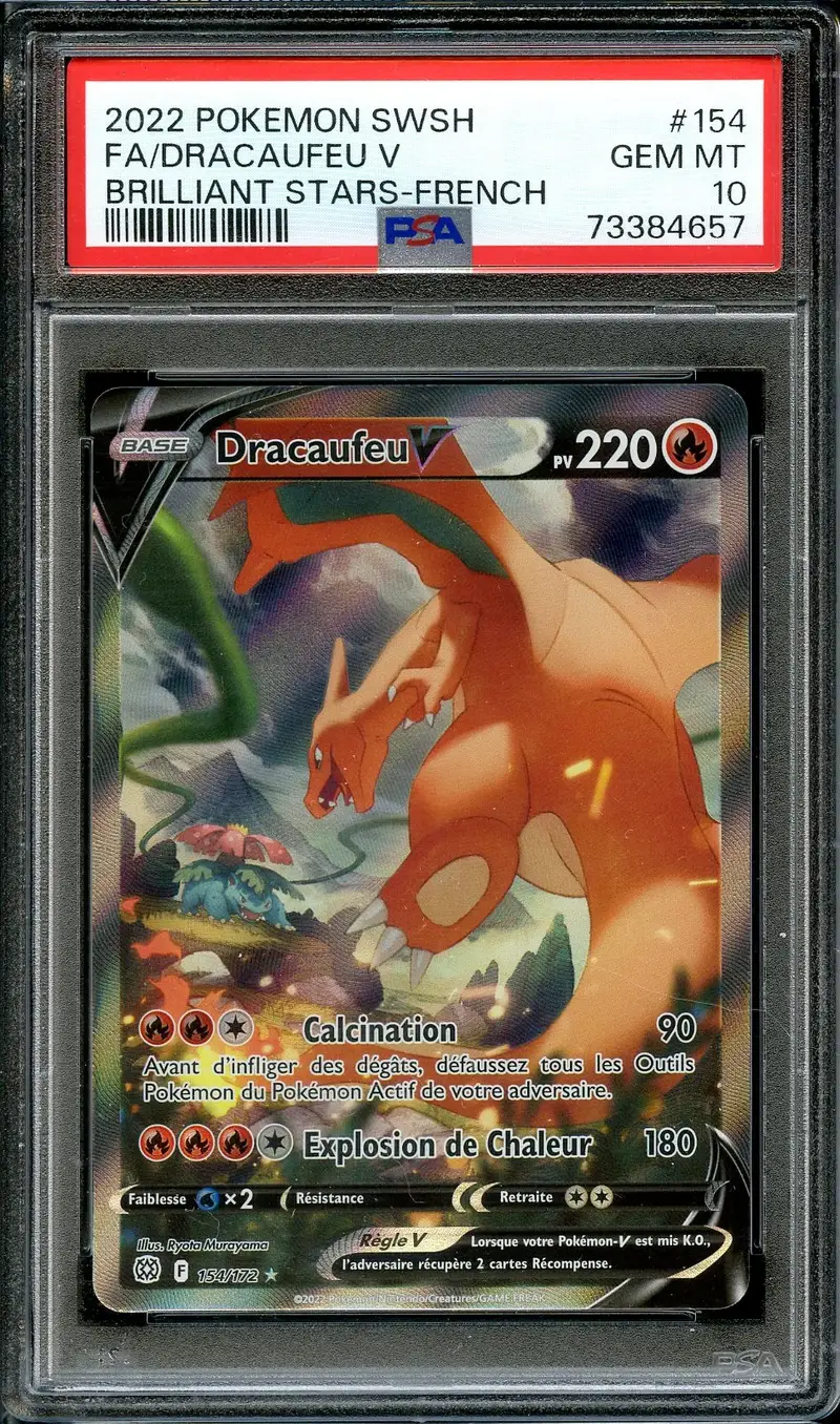 PSA 10 Dracaufeu V