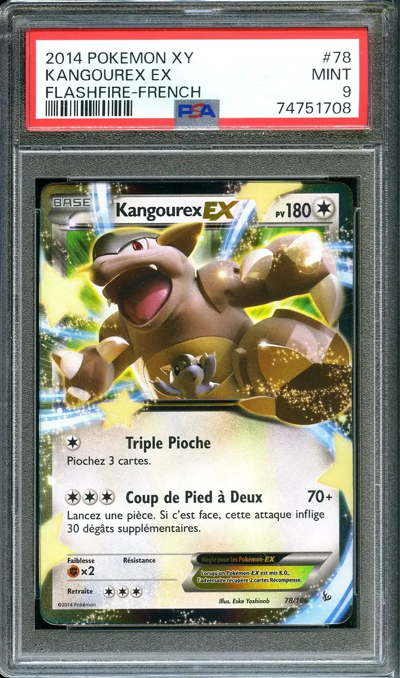 PSA 9 Kangourex Ex