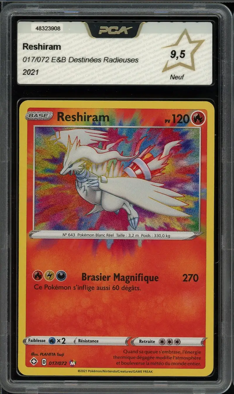 PCA 9.5 Reshiram Holo