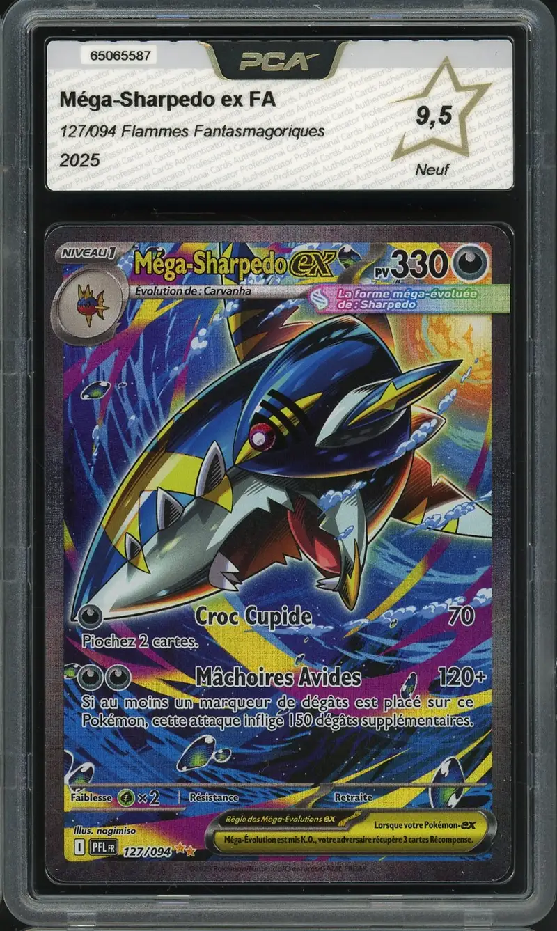 PCA 9.5 Méga-Sharpedo Ex