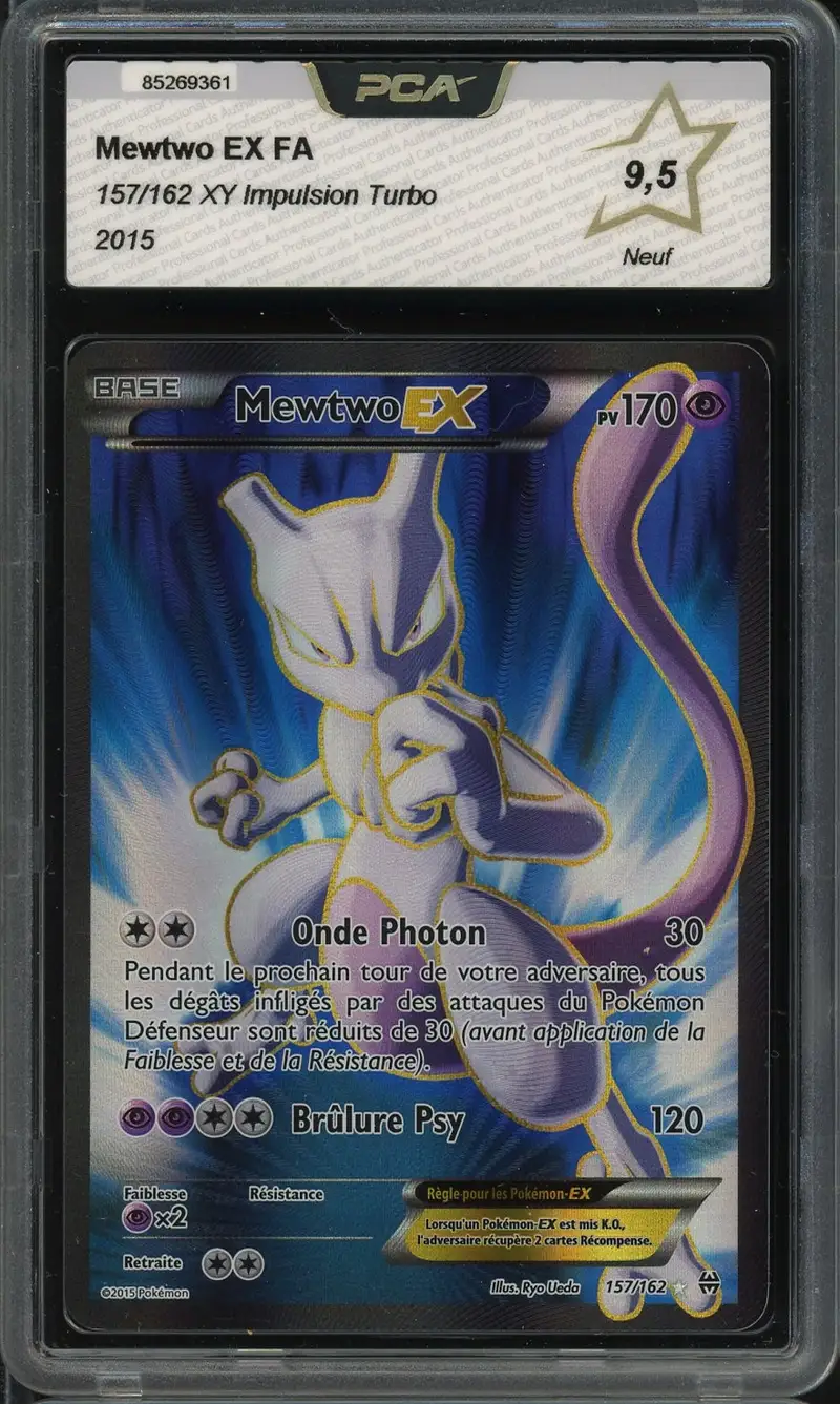 PCA 9.5 Mewtwo Ex