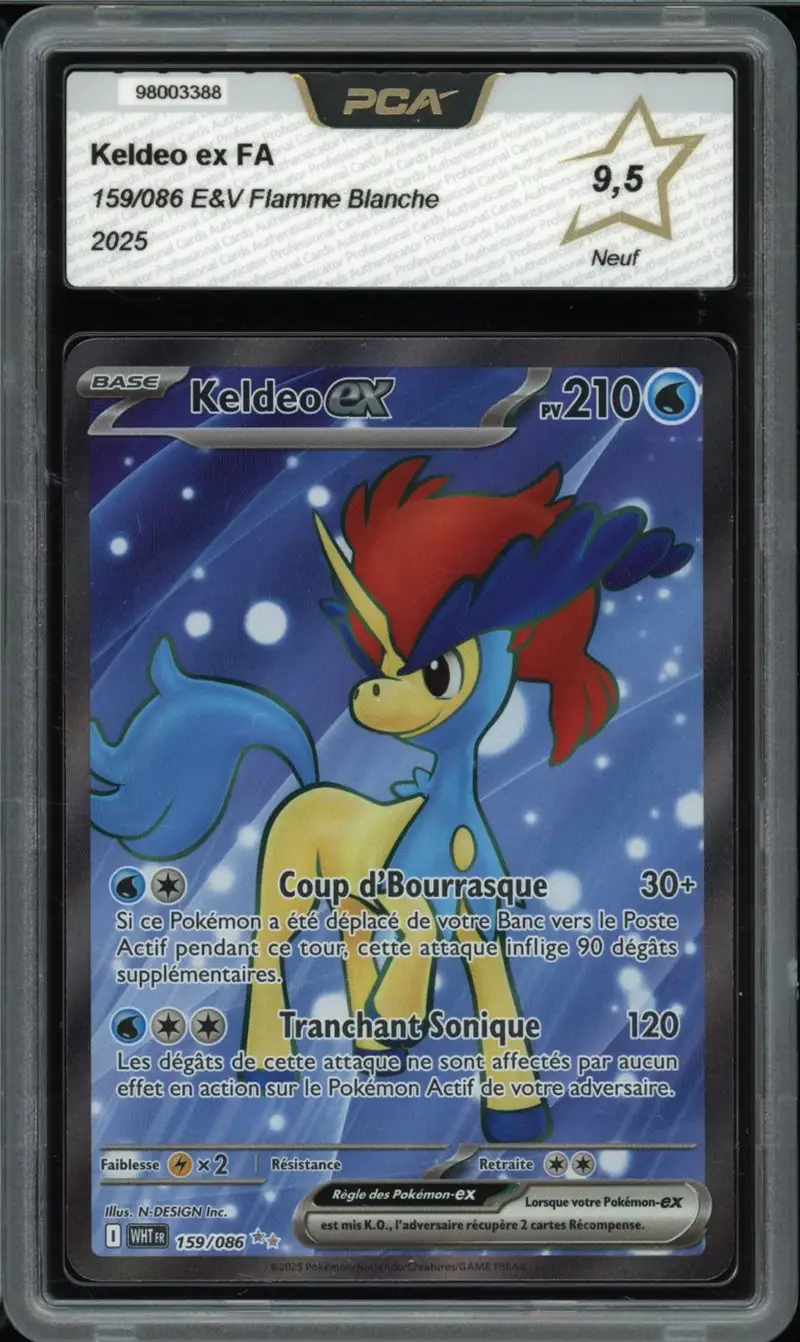 PCA 9.5 Keldeo Ex