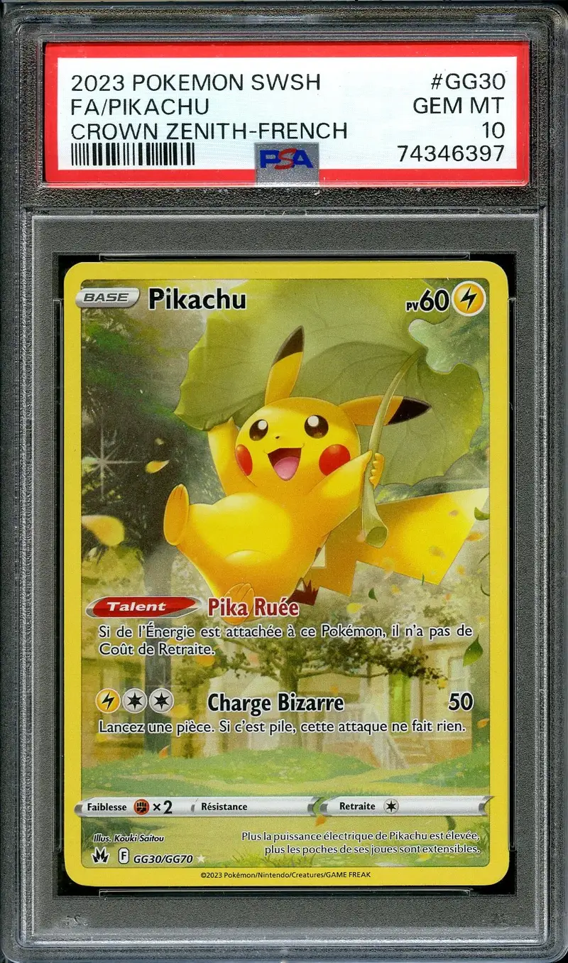 PSA 10 Pikachu