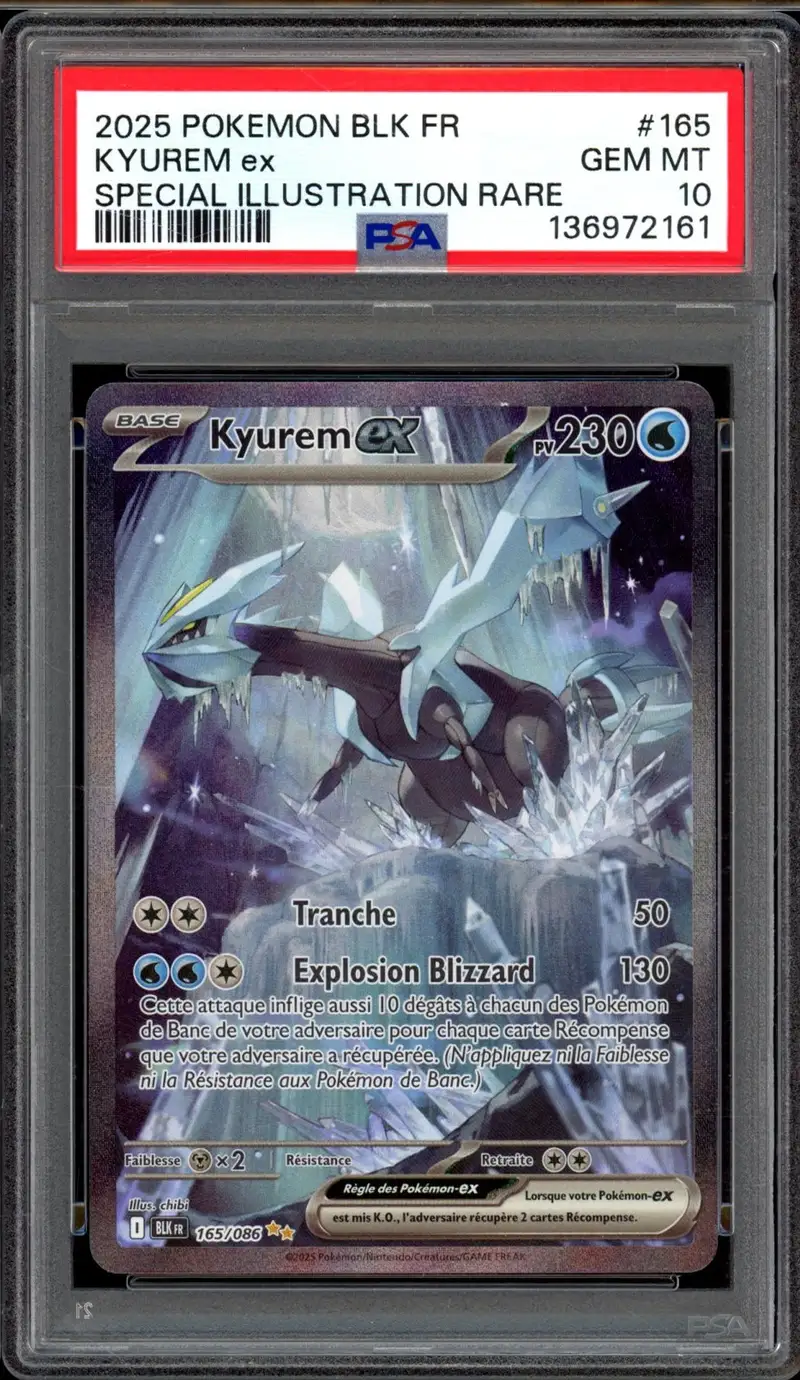 PSA 10 Kyurem Ex