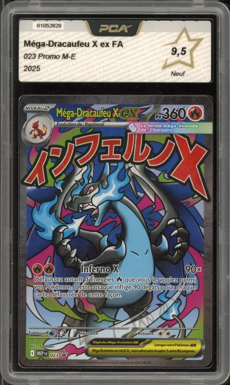 PCA 9.5 Méga Dracaufeu X Ex