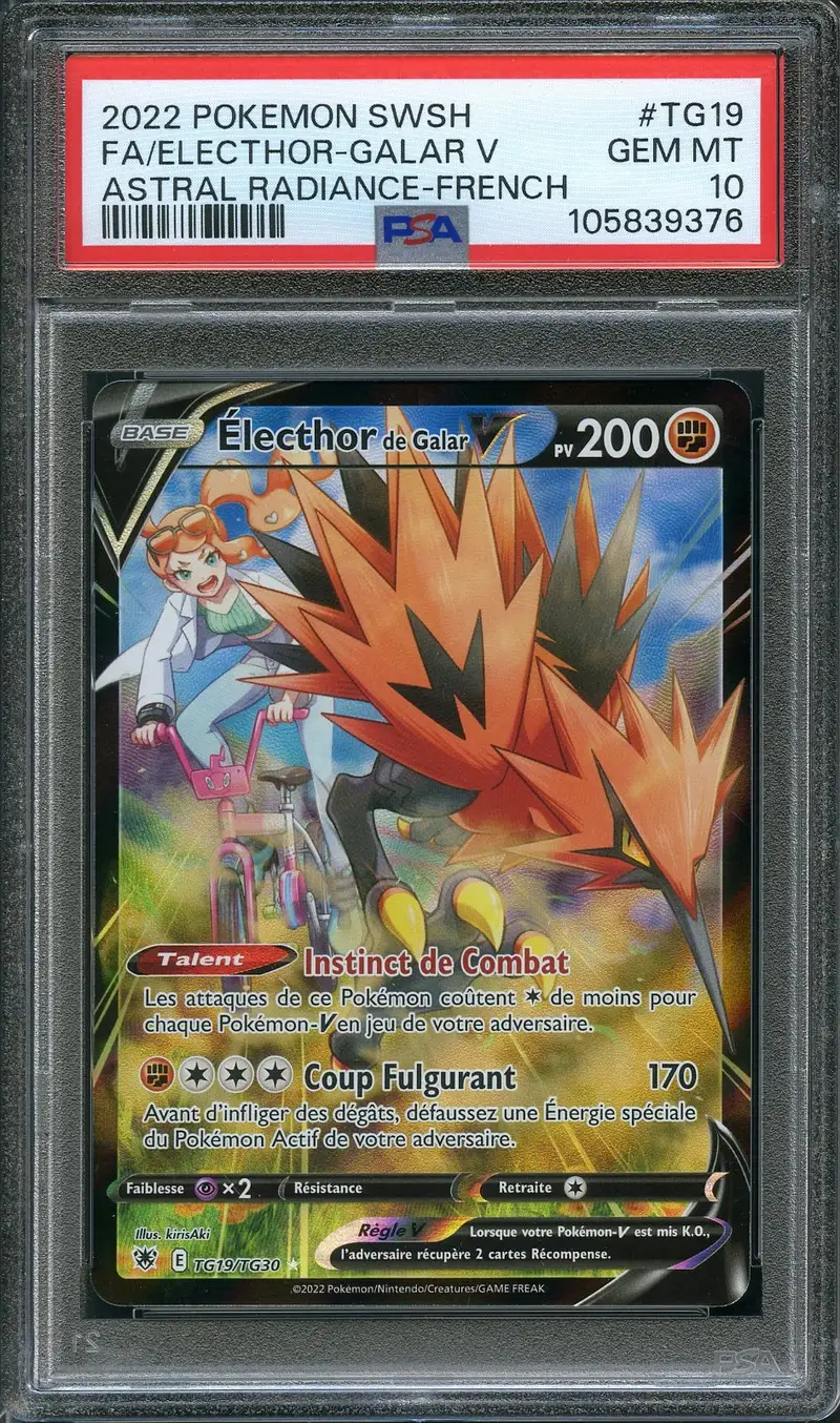 PSA 10 Electhor de Galar V