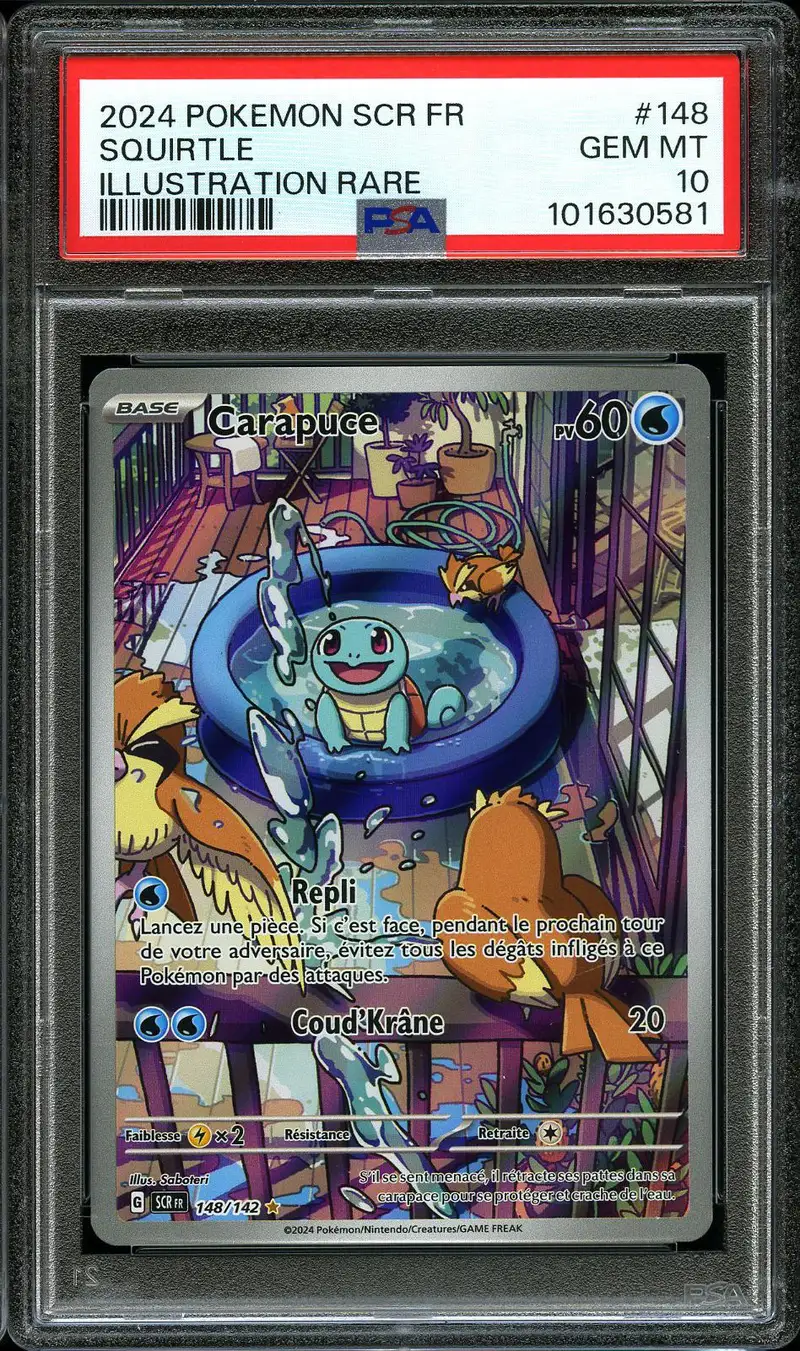 PSA 10 Carapuce
