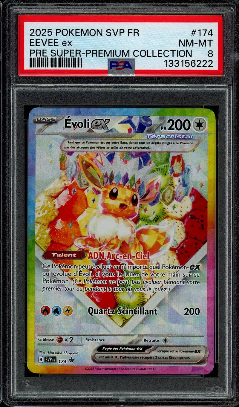 PSA 8 Evoli Ex