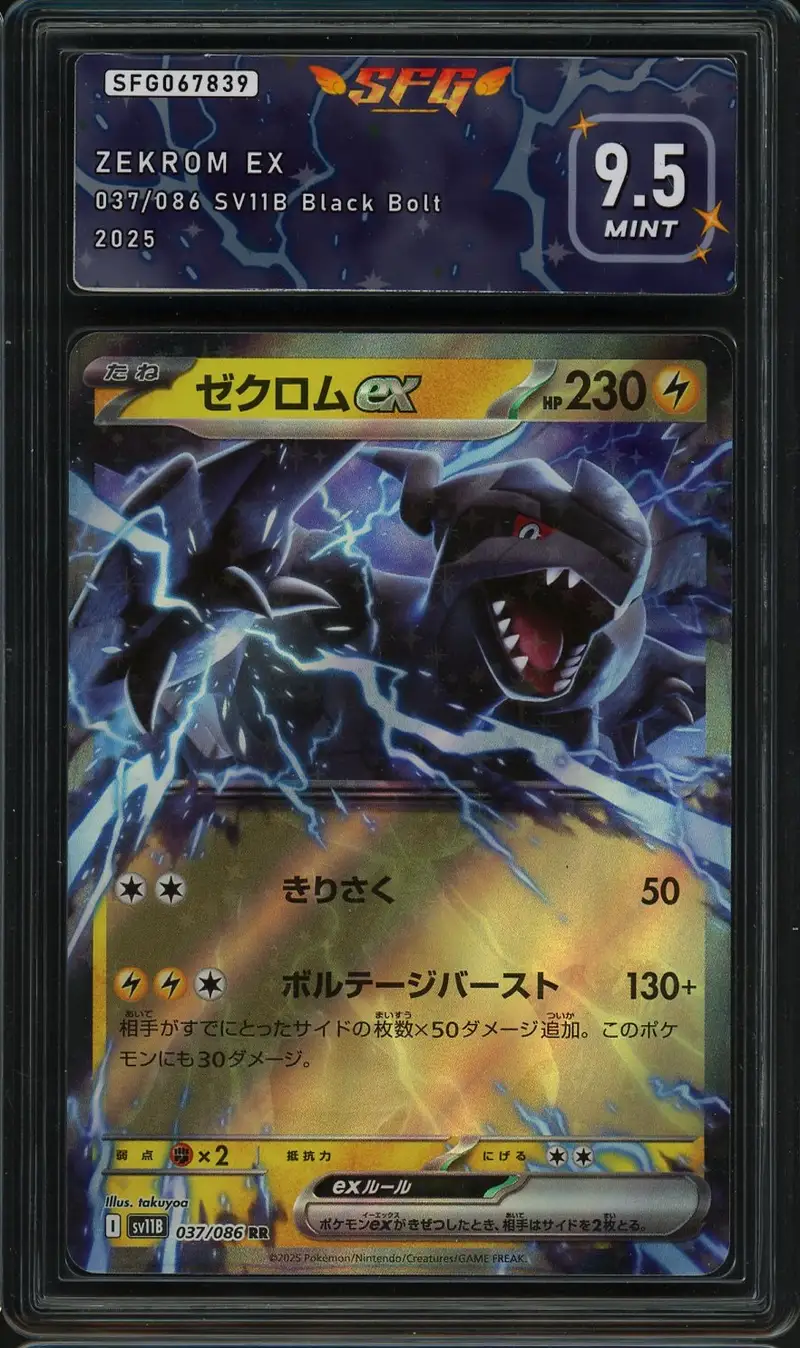 SFG 9.5 Zekrom Ex