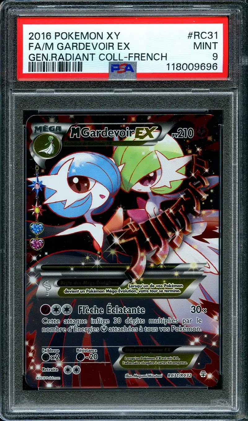 PSA 9 Méga Gardevoir Ex