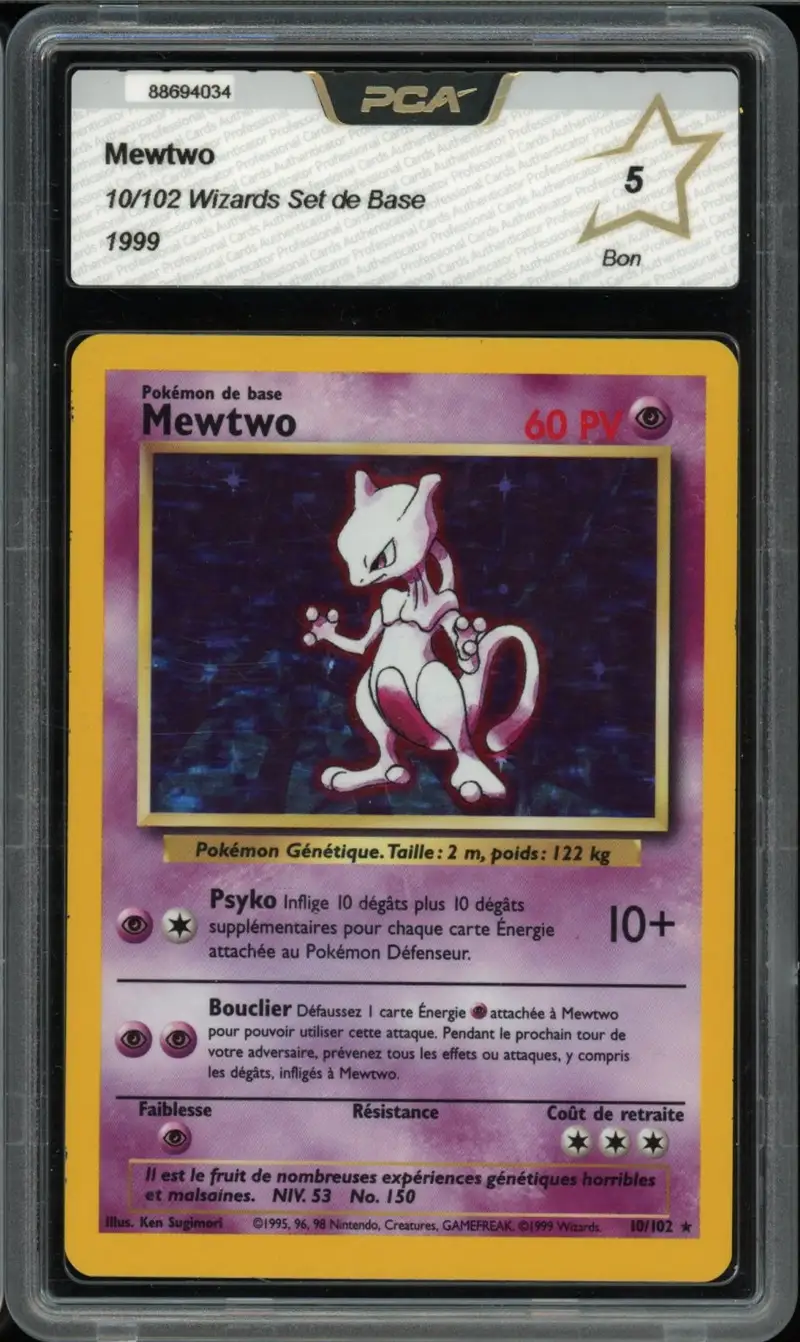 PCA 5 Mewtwo Holo