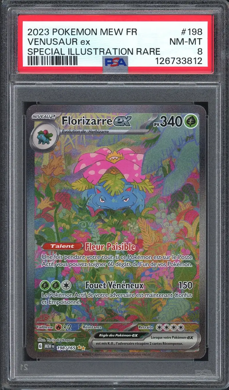 PSA 8 Florizarre Ex