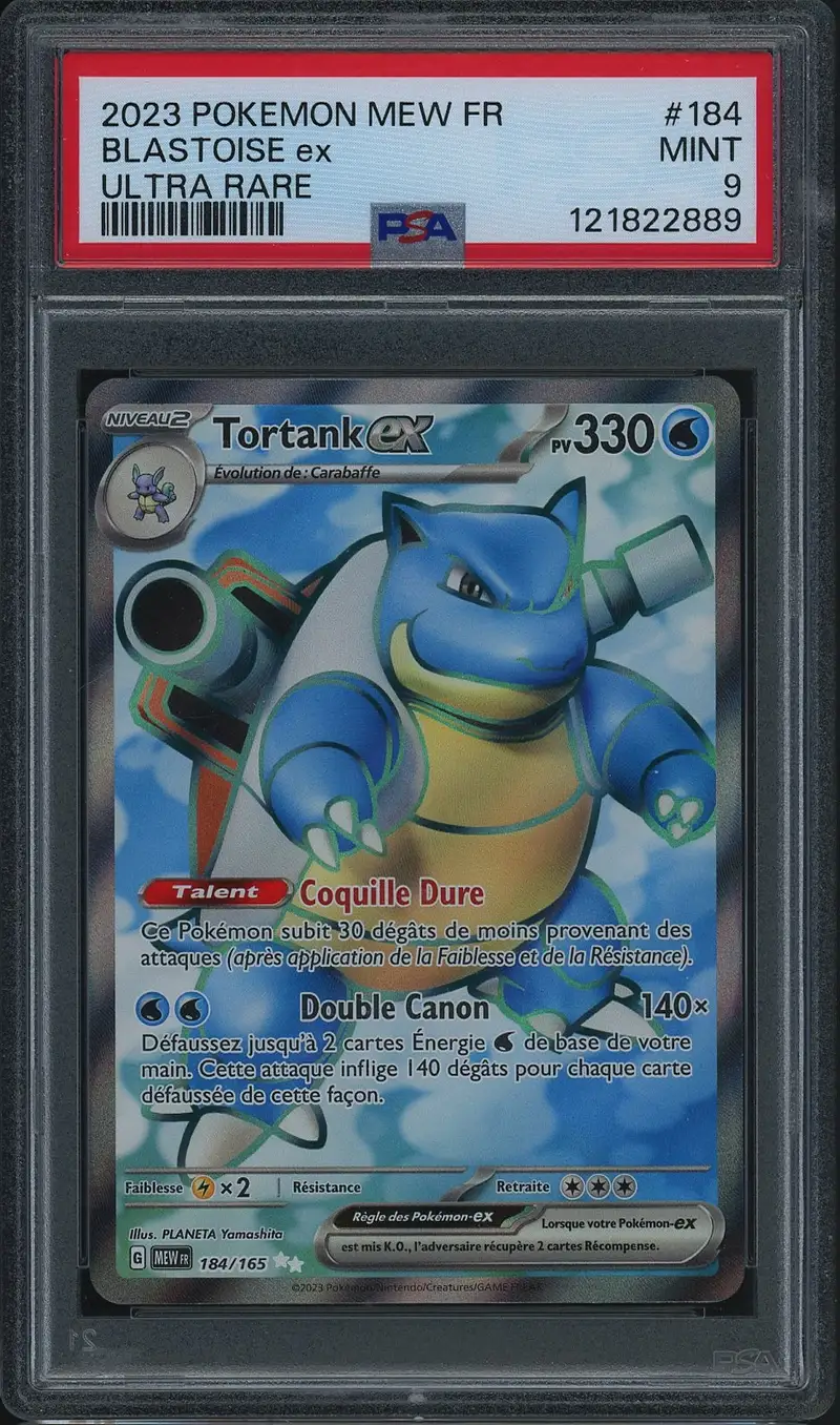 PSA 9 Tortank Ex