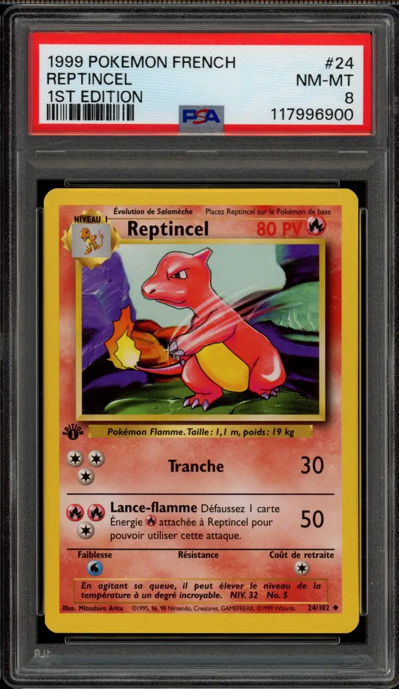 PSA 8 Reptincel