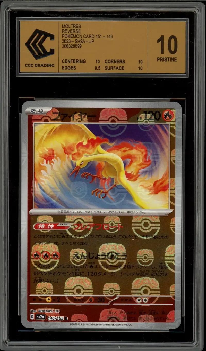 CCC 10 Moltres Reverse Master Ball