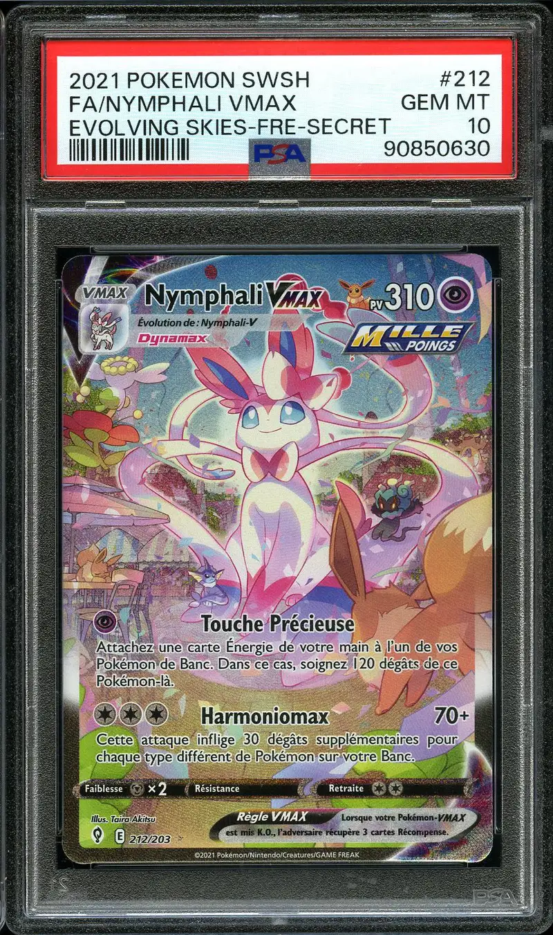 PSA 10 Nymphali VMax