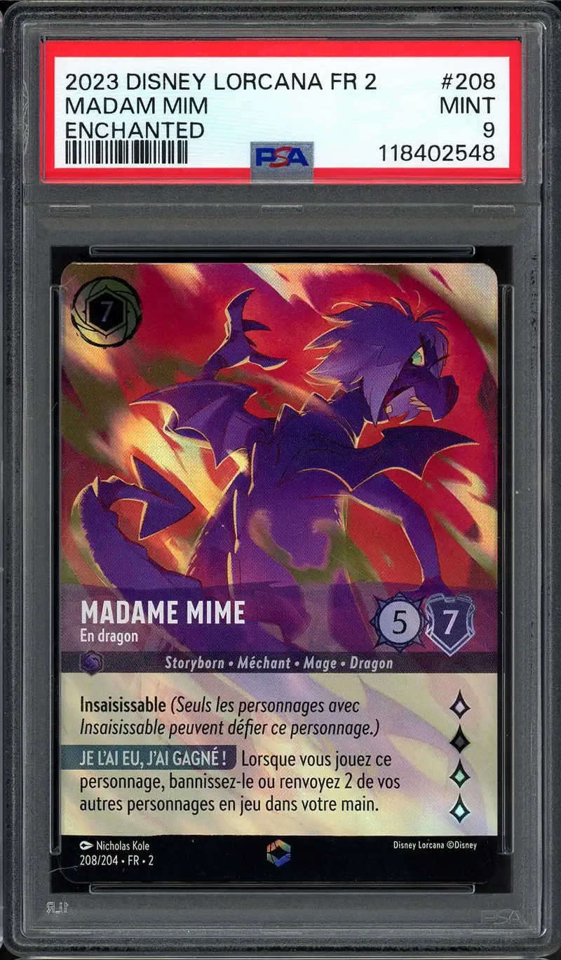 PSA 9 Madame Mime Enchanted