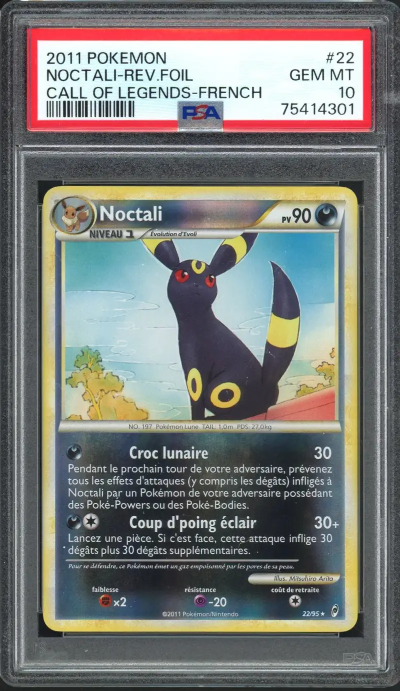 PSA 10 Noctali Reverse
