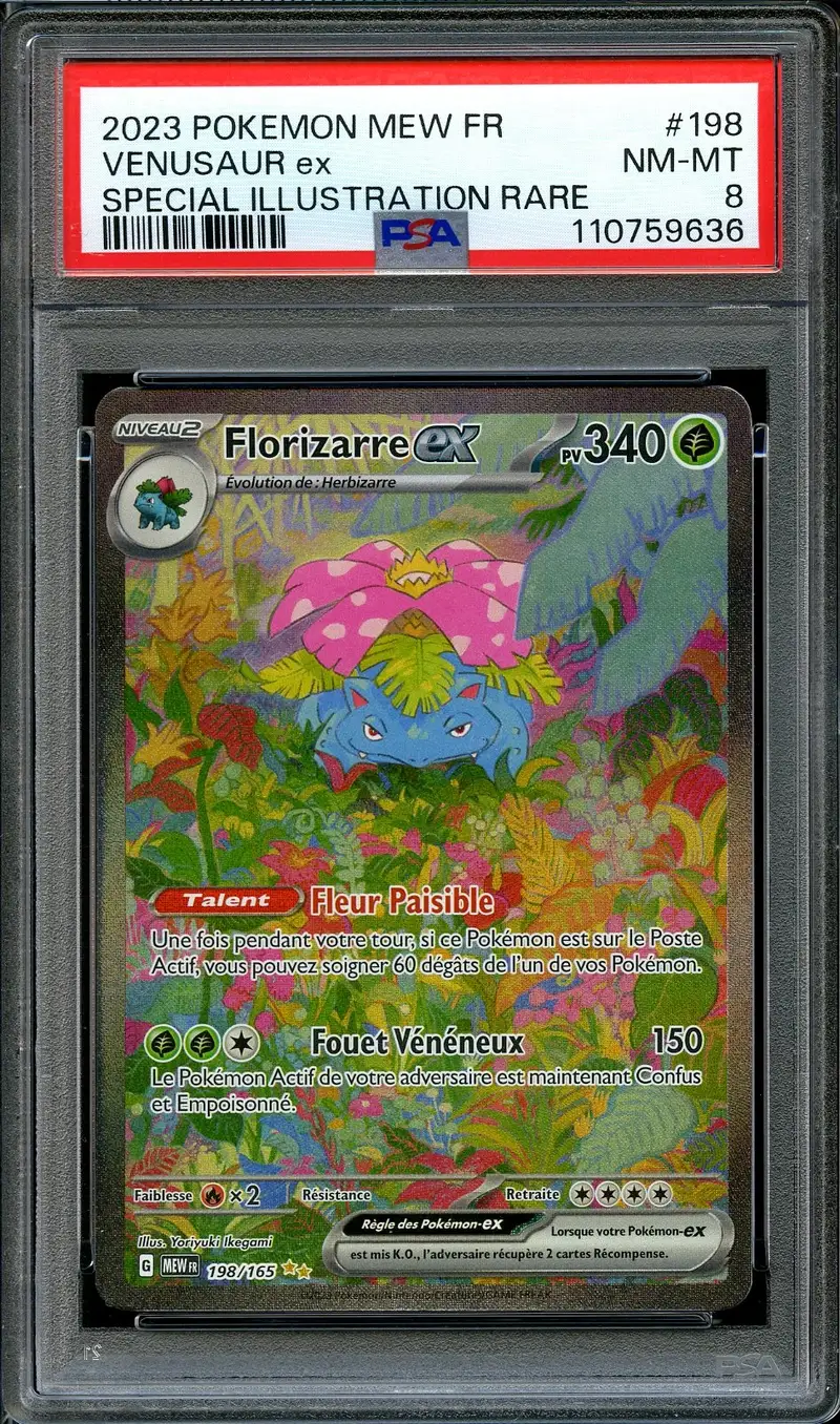 PSA 8 Florizarre Ex
