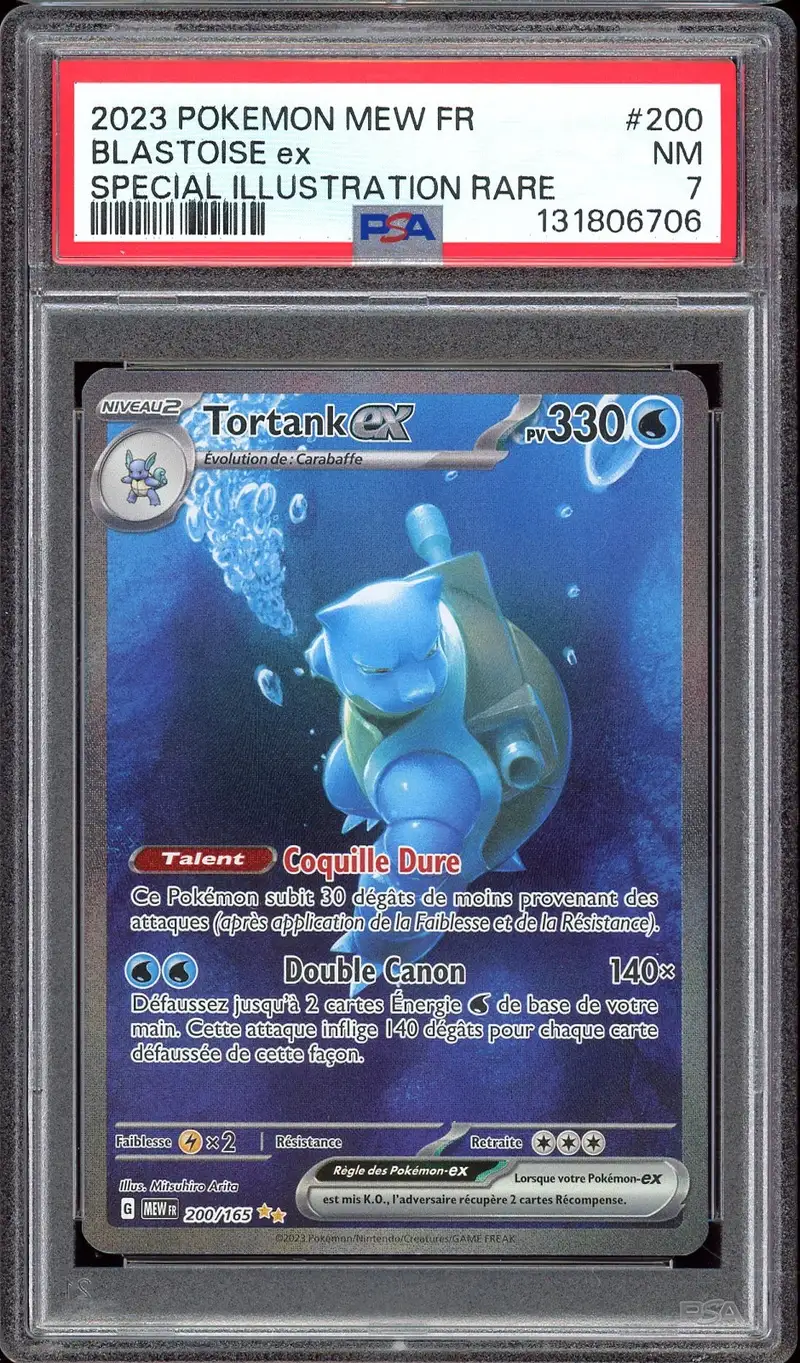 PSA 7 Tortank Ex