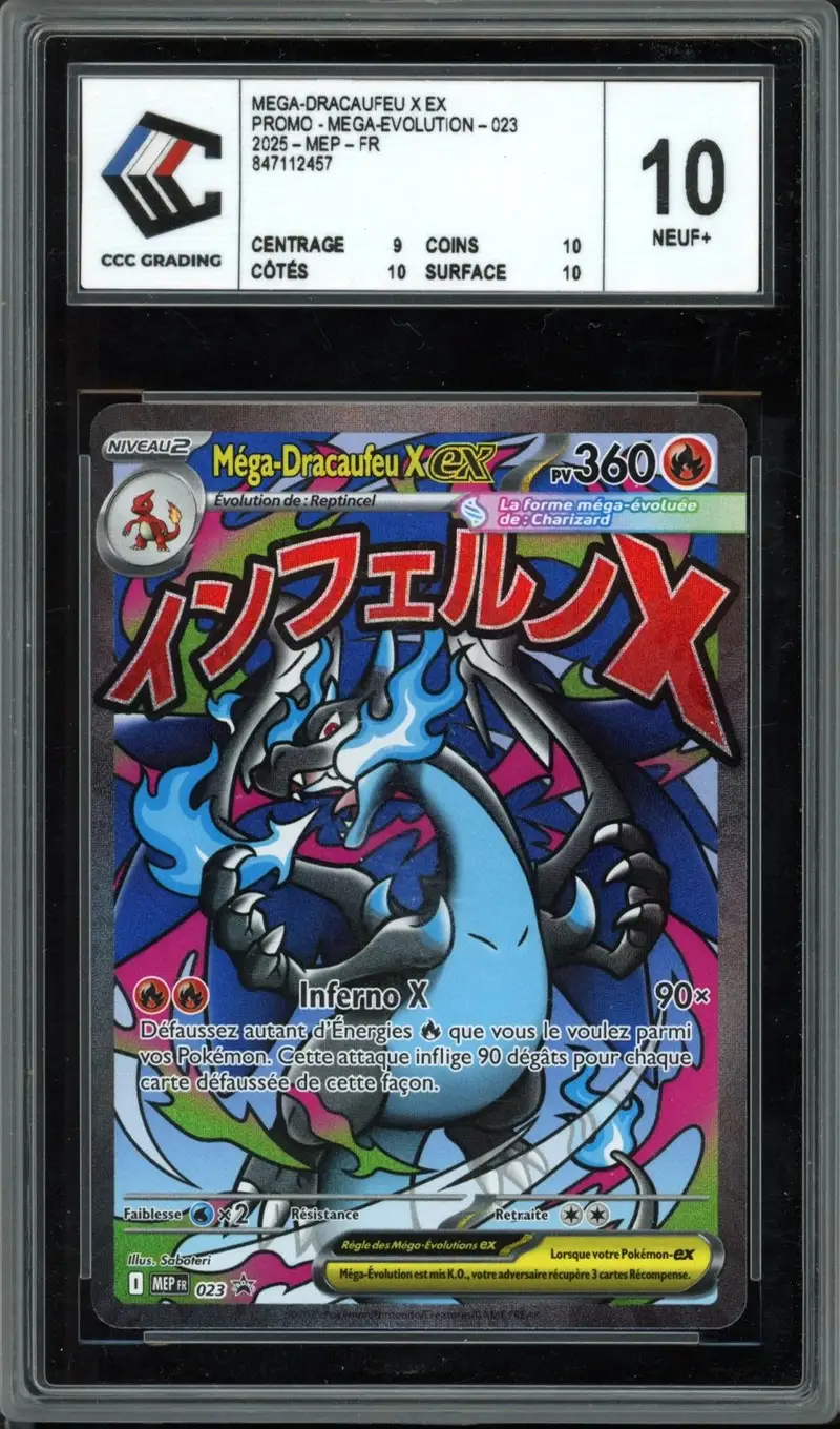 CCC 10 Méga Dracaufeu X Ex
