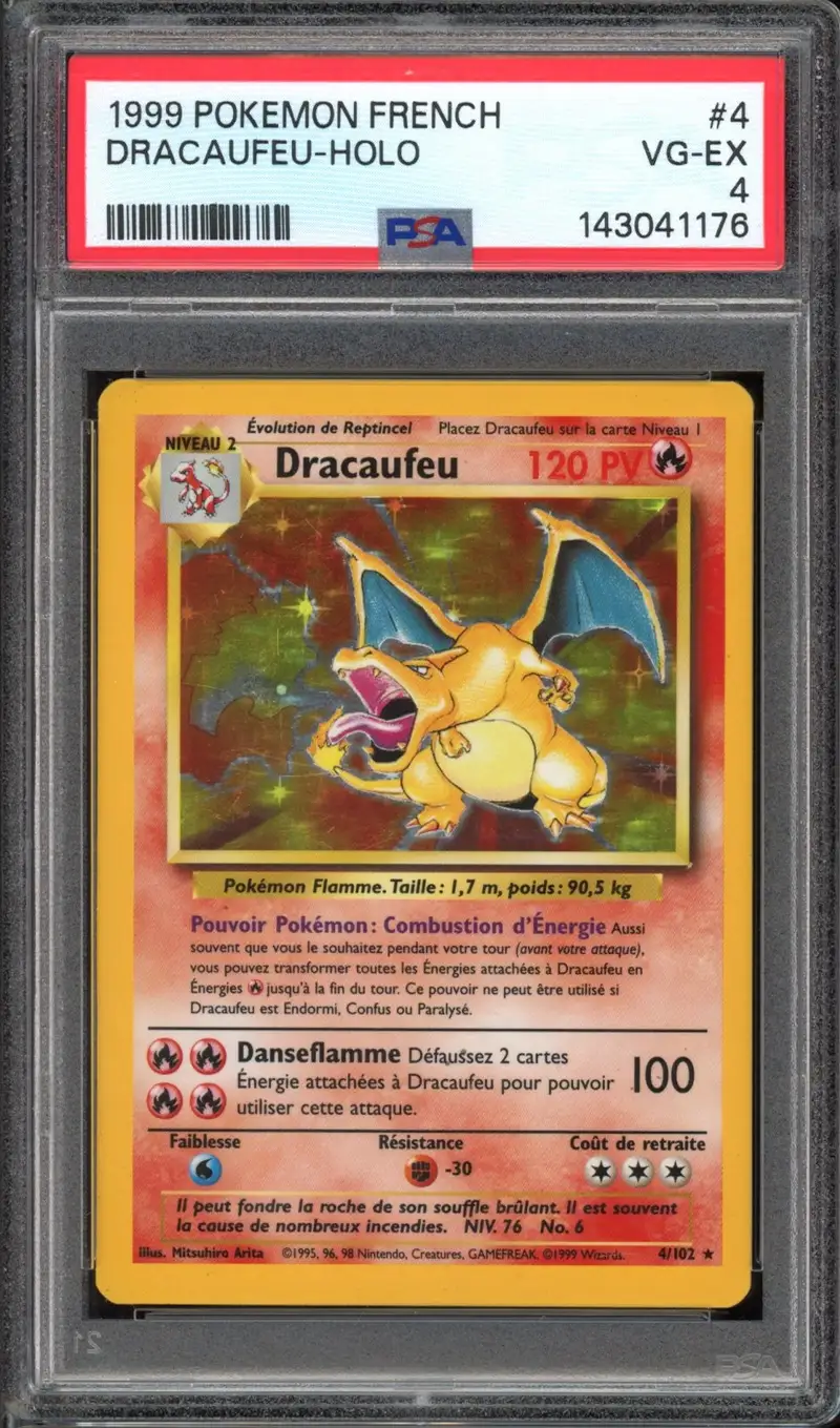 PSA 4 Dracaufeu Holo