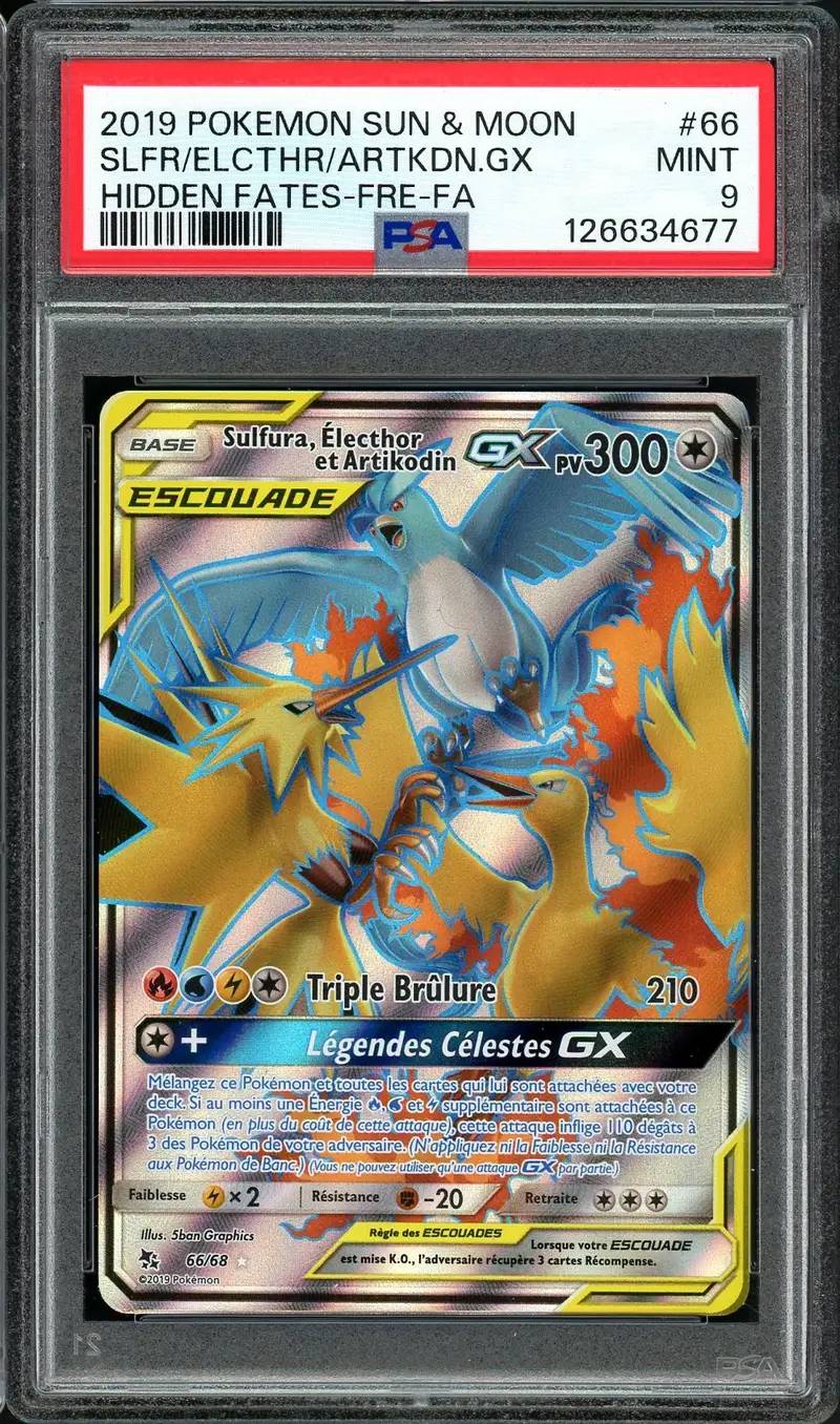 PSA 9 Sulfura, Électhor et Artikodin Gx