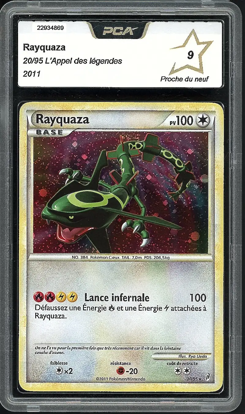 PCA 9 Rayquaza Holo