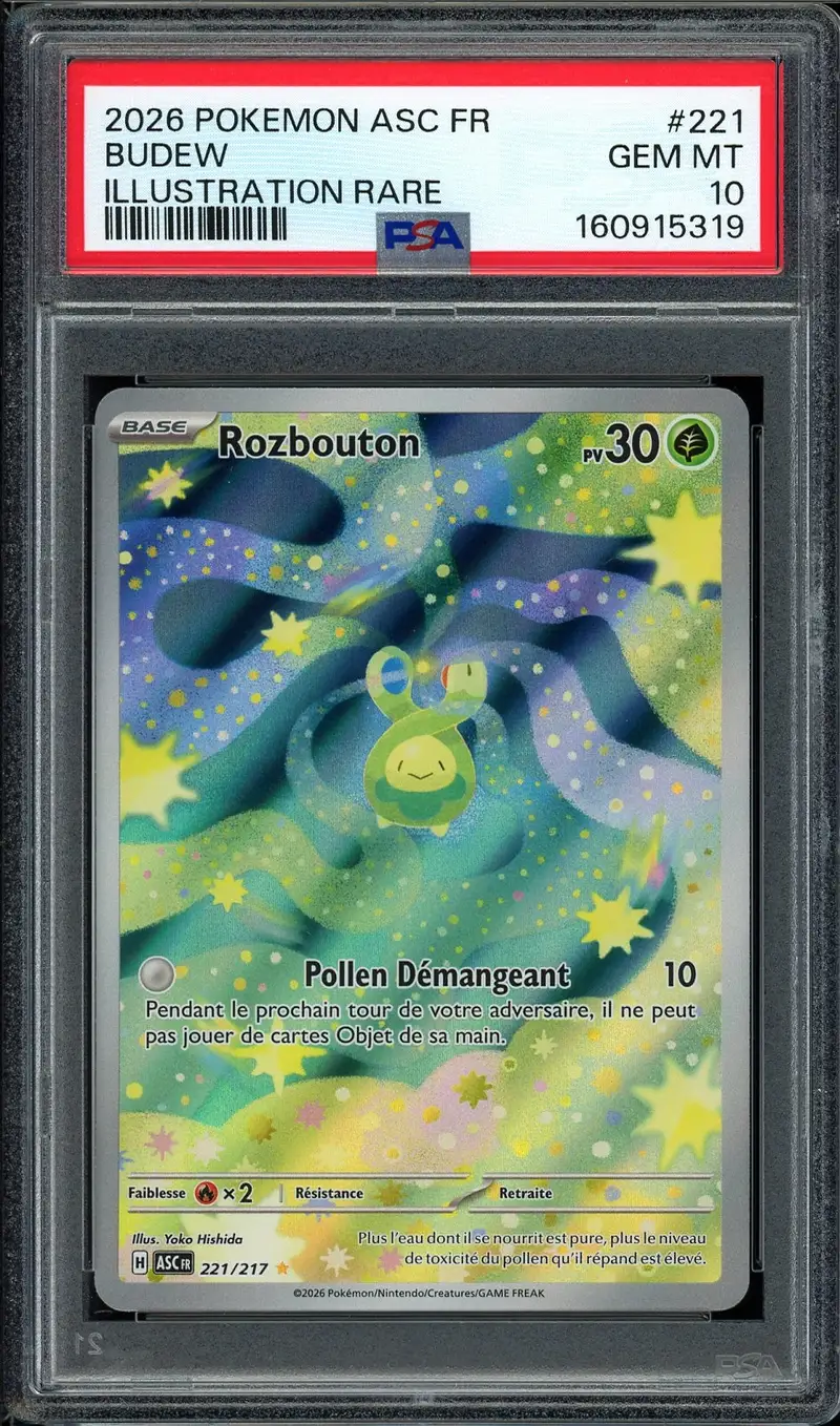 PSA 10 Rozbouton