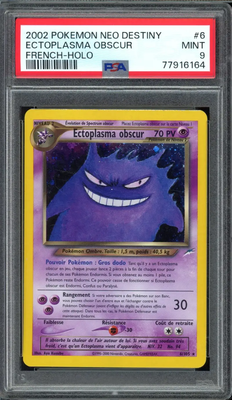 PSA 9 Ectoplasma Obscur Holo