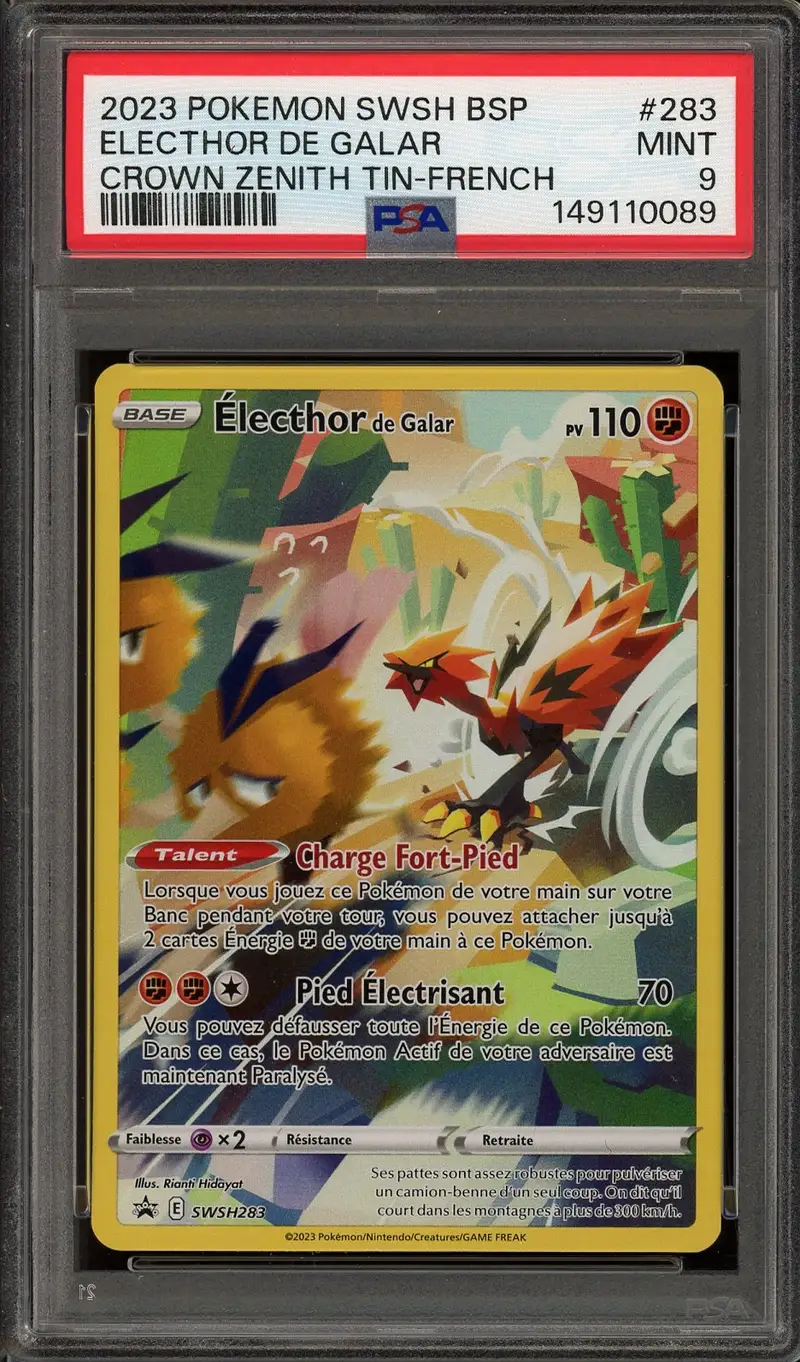 PSA 9 Electhor de Galar