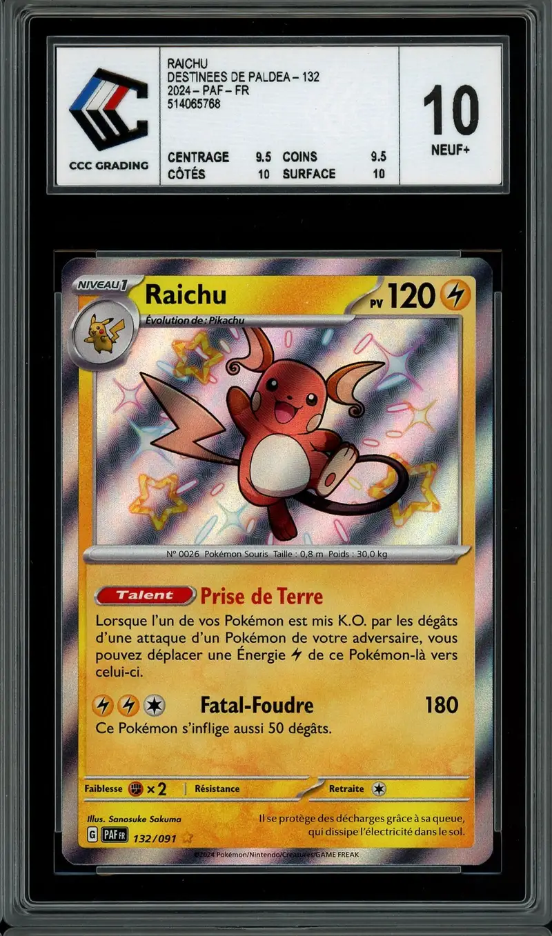 CCC 10 Raichu Shiny