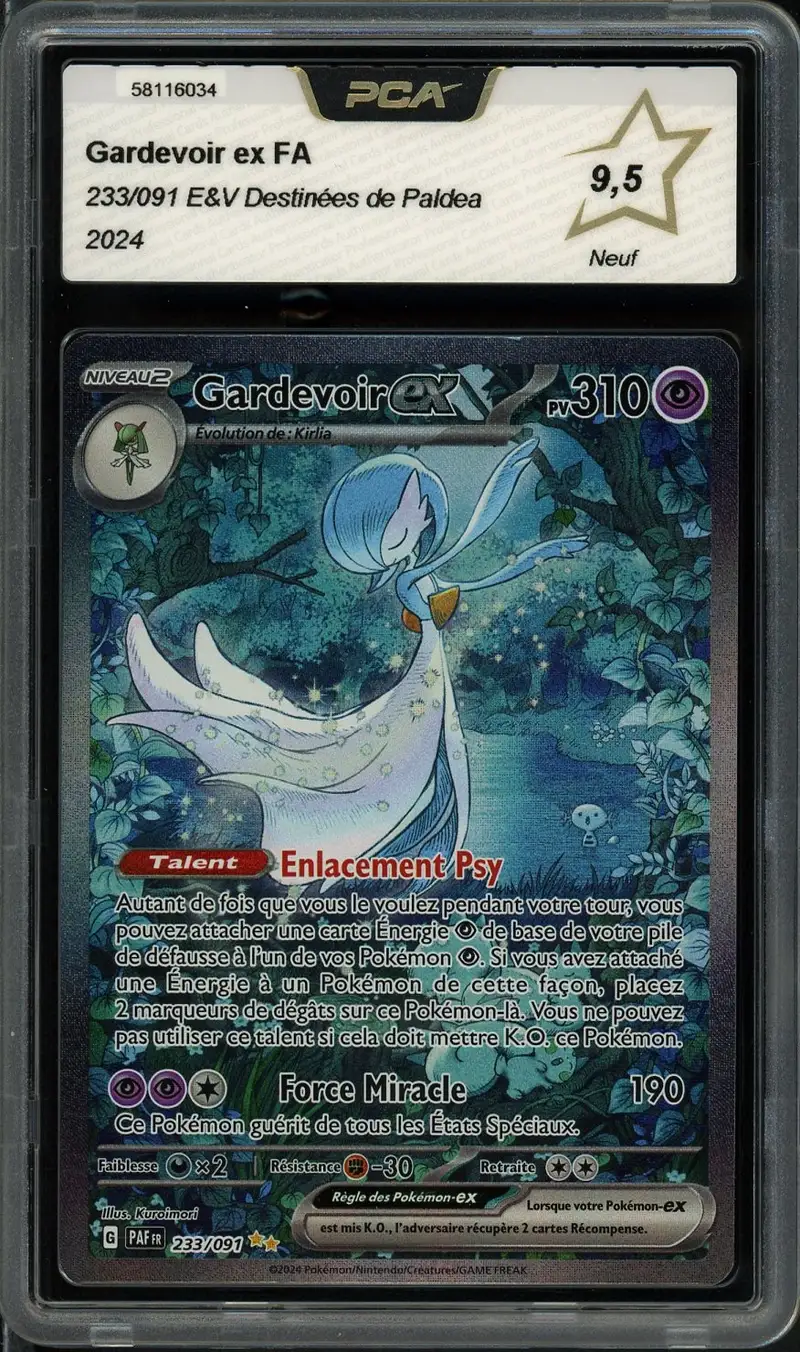 PCA 9.5 Gardevoir Ex
