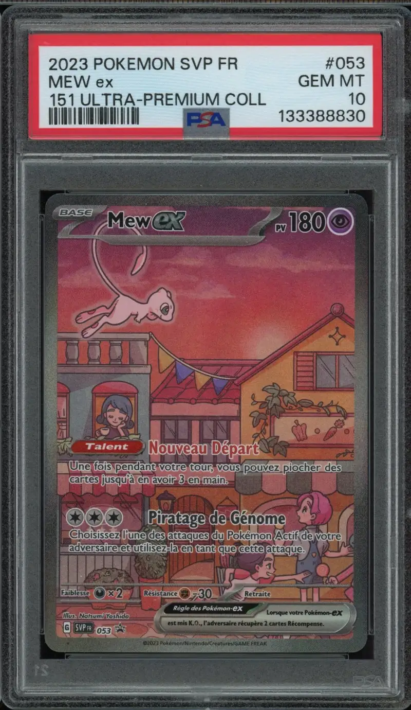 PSA 10 Mew Ex