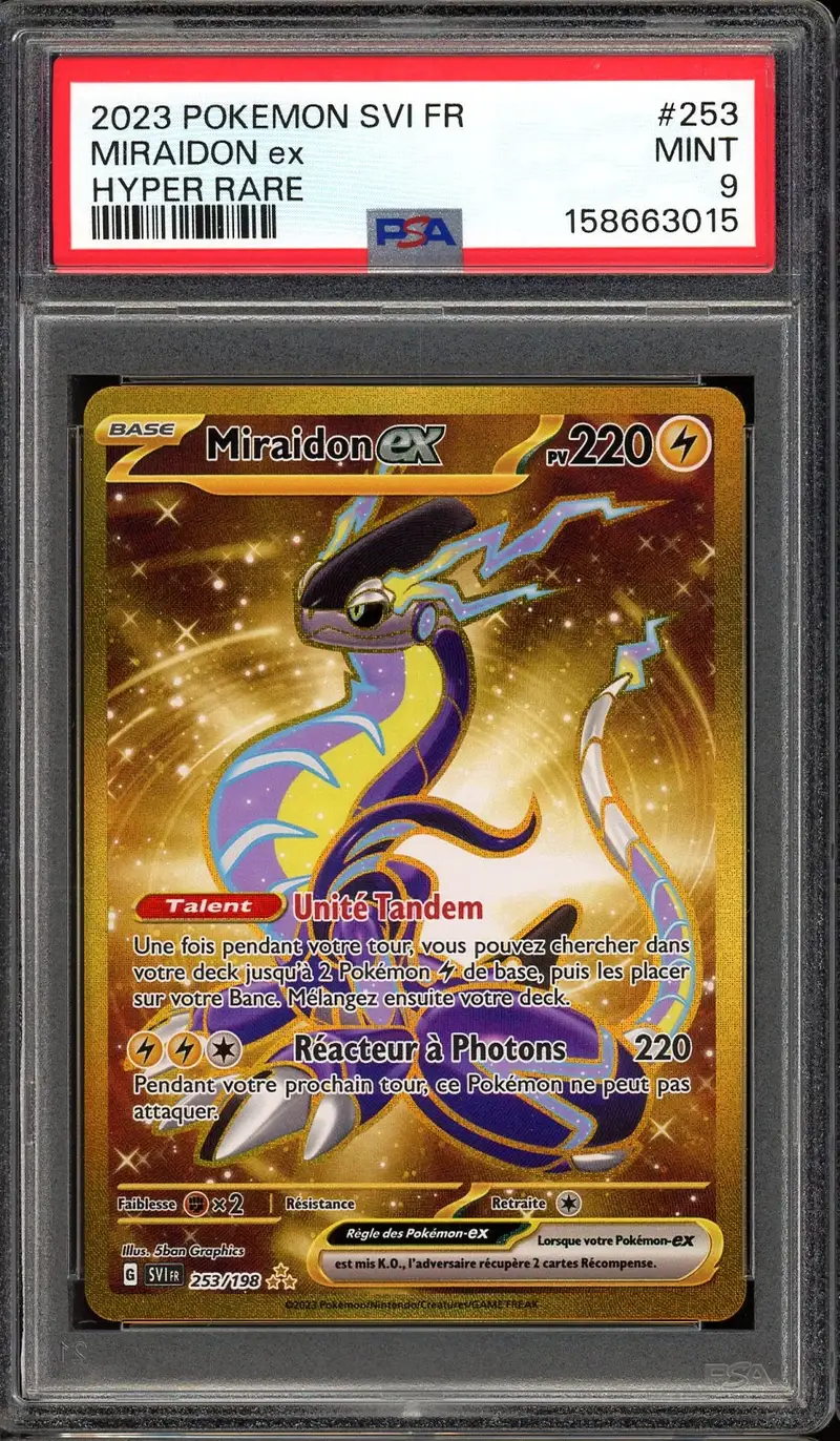 PSA 9 Miraidon Ex